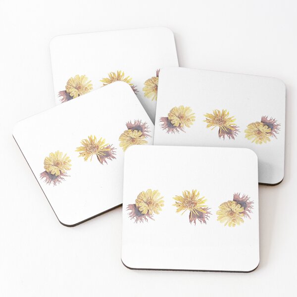 Item preview, six pressed flowers designed and sold by Bethan Rose Studio.
