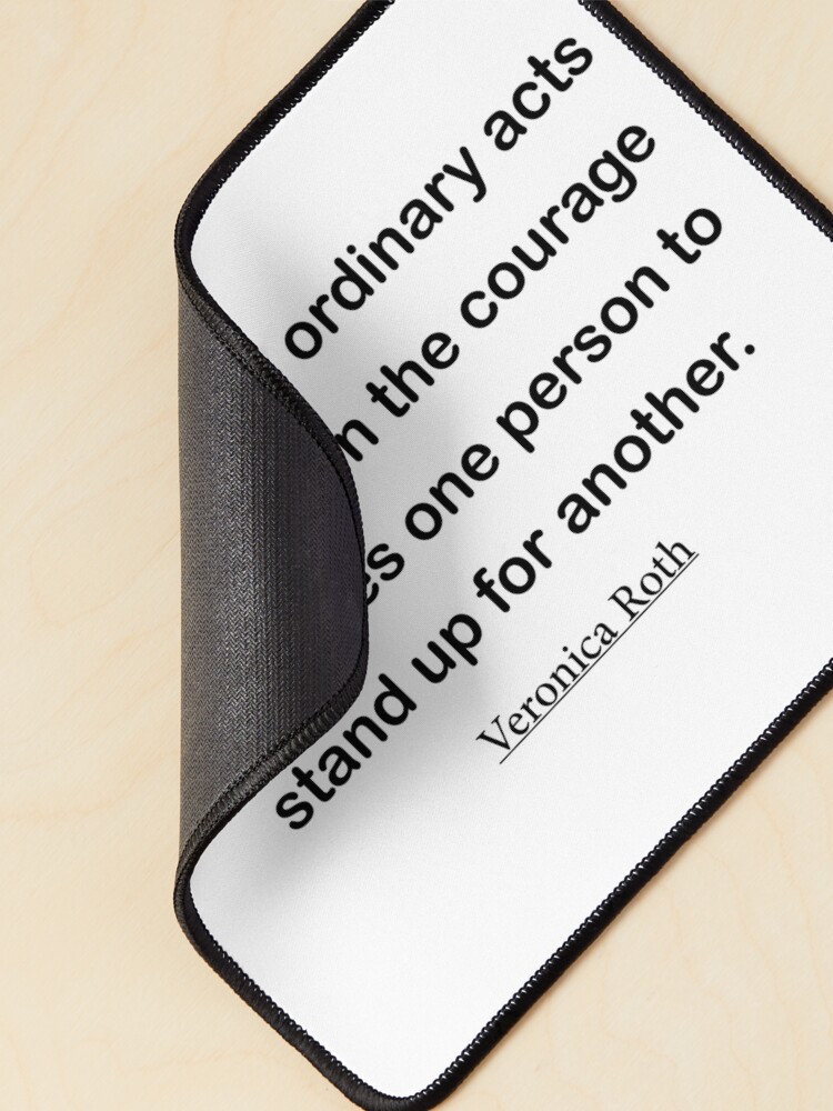 Thumbnail 2 of 5, Mouse Pad, Veronica Roth designed and sold by awssitalla.