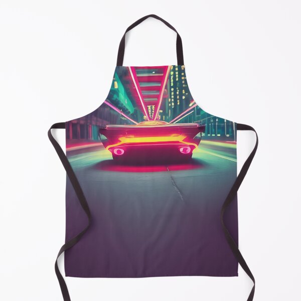 Item preview, Synth Wave City Night Driving Neon Street Lights designed and sold by Ink Art Design.