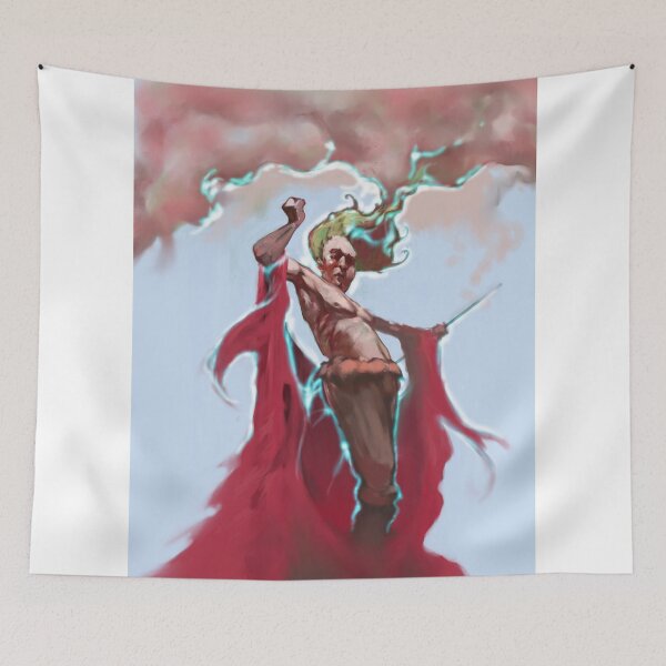 Item preview, Psychic wizard warrior battle best selling, top selling Redbubble Artist art designed and sold by scottneil.