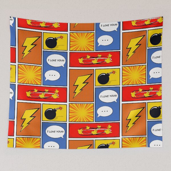 Item preview, Pop Art Comic Strip designed and sold by Lauren Iglesia.