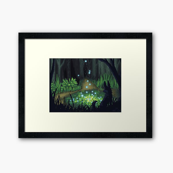 The Glade Framed Art Print
