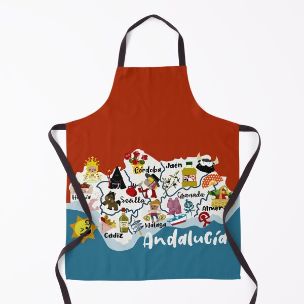 Item preview, Andalusia Map designed and sold by Sonia Pascual Izquierdo.