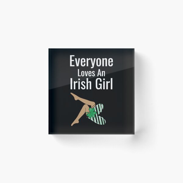 Item preview, Everyone Loves An Irish Girl and Las| St Patick's Day Festivities  designed and sold by House-Of-Pinto.