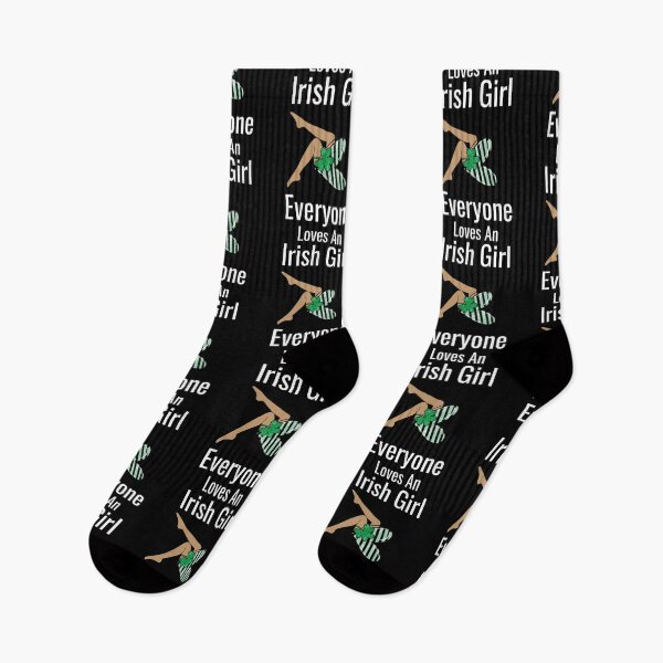 Item preview, Everyone Loves An Irish Girl and Las| St Patick's Day Festivities  designed and sold by House-Of-Pinto.