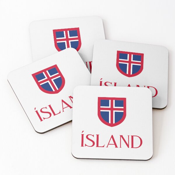 Item preview, Ísland Red designed and sold by VRedBaller.