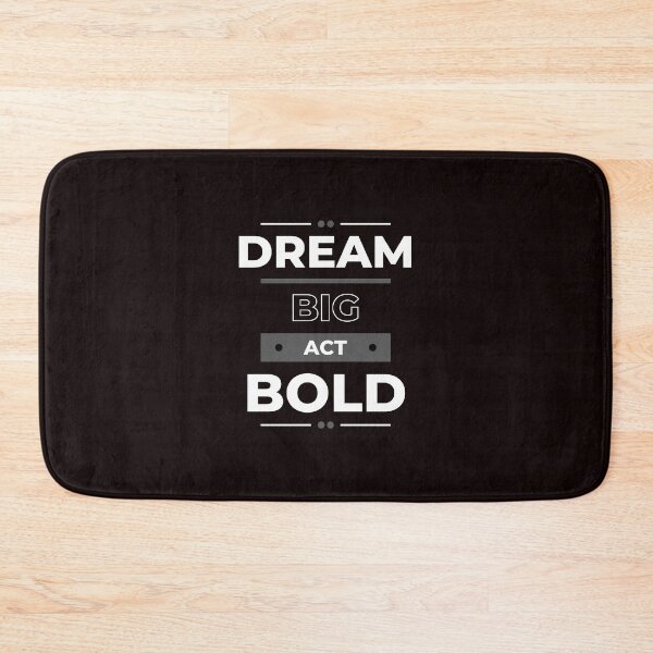 Item preview, Dream Big, Act Bold designed and sold by Nirav-25.