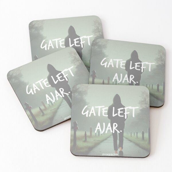 Item preview, gate left ajar. designed and sold by Bethan Rose Studio.