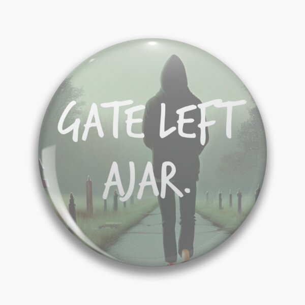 Item preview, gate left ajar. designed and sold by Bethan Rose Studio.
