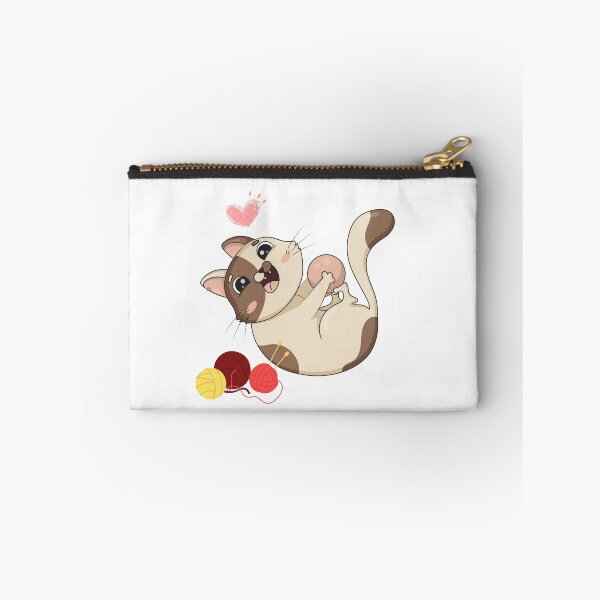 Item preview, cat playing with a ball of string designed and sold by Anitkaaa.
