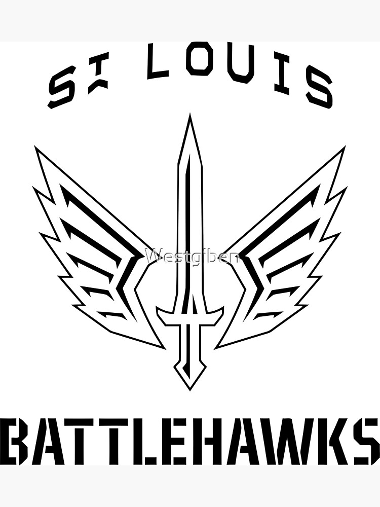 St. Louis BattleHawks Logo XFL Team | Art Board Print