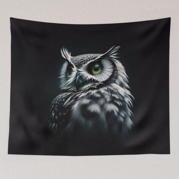 Item preview, Moonlight Serenade of The Night Owl designed and sold by The AI Art Gallery.