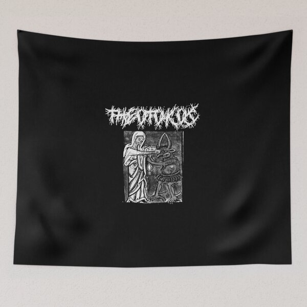 Item preview, Virgin Mary Punching The Devil Metal Hardcore Punk Gothic designed and sold by thecamphillips.