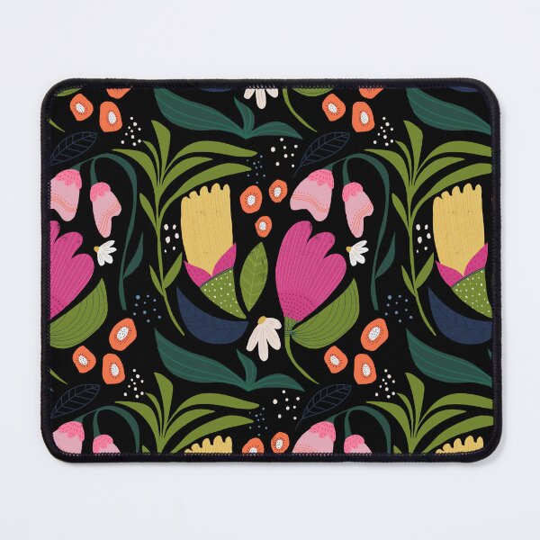 Item preview, Cute Whimsical Flower Pattern designed and sold by Kathy Osborne Studio.
