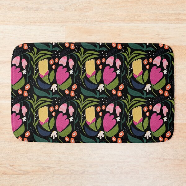 Item preview, Cute Whimsical Flower Pattern designed and sold by Kathy Osborne Studio.