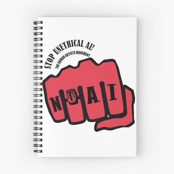 Item preview, Stop Unethical AI  designed and sold by Art-For-Humans.