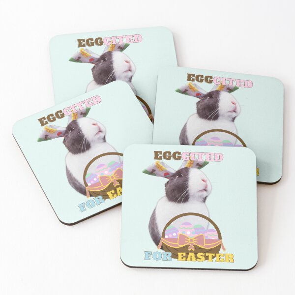 Item preview, Easter Bunny - EGGcited for Easter  designed and sold by CuddlyPeas.