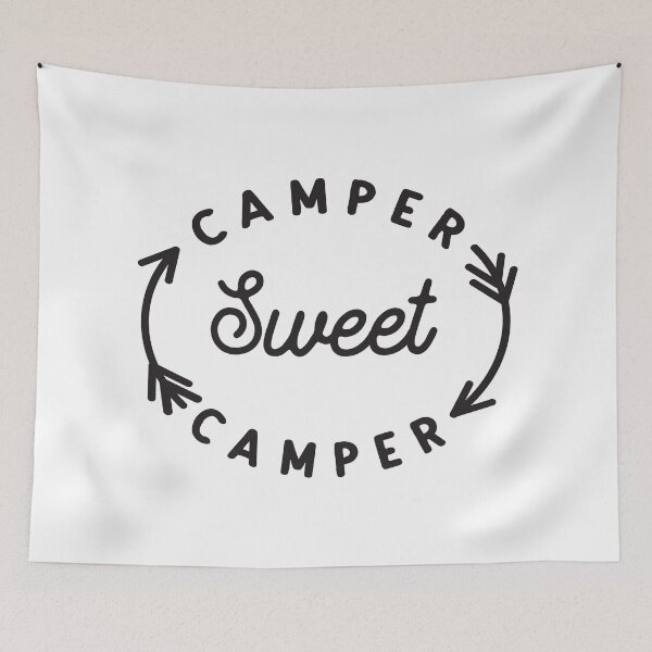 Item preview, CAMPER SWEET CAMPER designed and sold by SticerOcean.