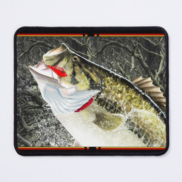Item preview, Largemouth Bass Jumping designed and sold by Color4Nature.