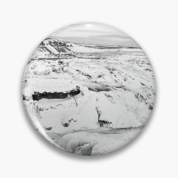 Item preview, Gullfoss, Iceland B&W designed and sold by Kate-P-.