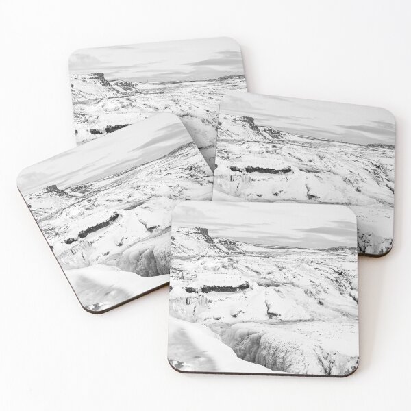 Item preview, Gullfoss, Iceland B&W designed and sold by Kate-P-.