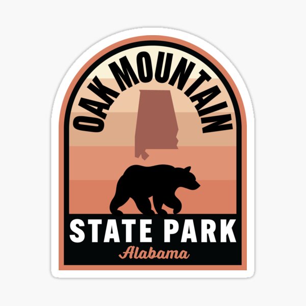 Oak Mountain State Park AL Bear Sticker