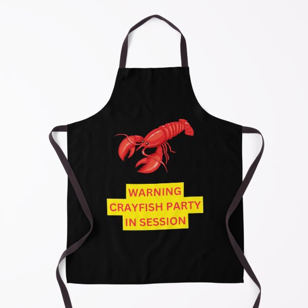 Item preview, Warning Crayfish Party in Session, Swedish, Willow Days designed and sold by avit1.