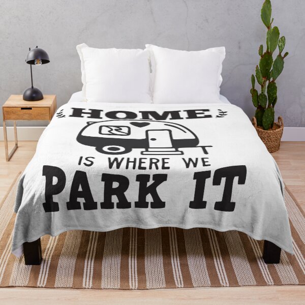 Item preview, HOME IS WHERE WE PARK IT designed and sold by SticerOcean.