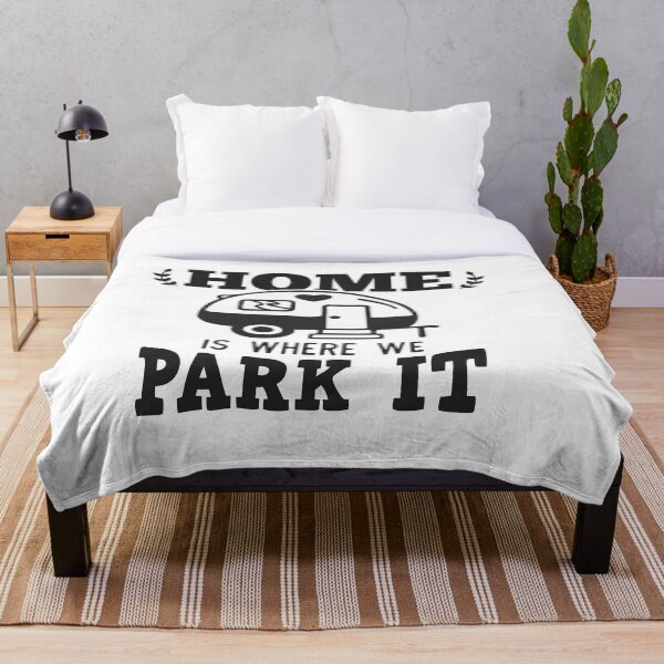 Item preview, HOME IS WHERE WE PARK IT designed and sold by SticerOcean.