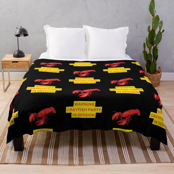 Item preview, Warning Crayfish Party in Session, Swedish, Willow Days designed and sold by avit1.