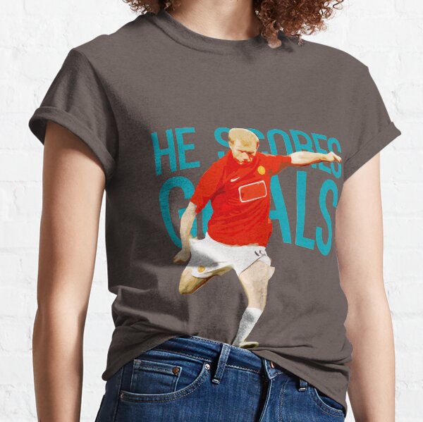 Paul Scholes - He Scores Goals Classic T-Shirt