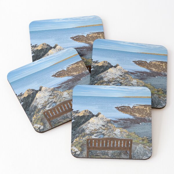 Item preview, A Lonely Seat Llangwnadl, North Wales designed and sold by WhereTheyWander.
