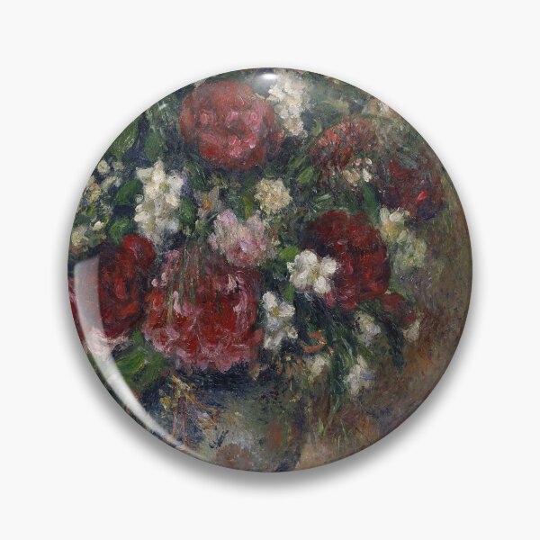 Item preview, Impressionist Flower Vase | Restored Oil Painting | Vintage Moody Aesthetic designed and sold by archerfield.