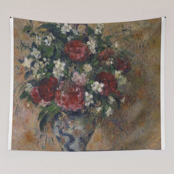 Item preview, Impressionist Flower Vase | Restored Oil Painting | Vintage Moody Aesthetic designed and sold by archerfield.