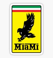 Miami-Ferrari Sticker