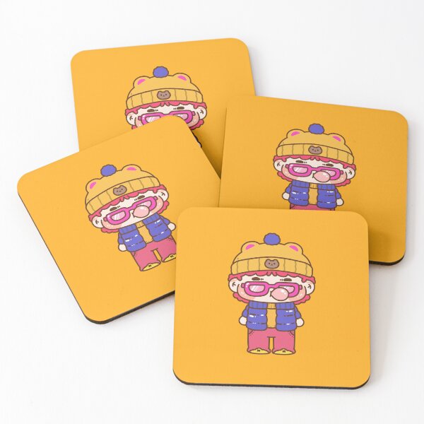 Item preview, Cute Cool Yellow Beanie Chibi Character designed and sold by satchisatchi.