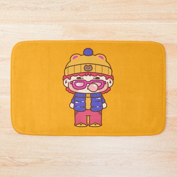Artikelvorschau, Niedliche coole gelbe Beanie Chibi Figur entworfen und verkauft von satchisatchi.