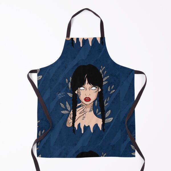 Item preview, Wednesday Addams Leaf Art designed and sold by SabrinaArt1.