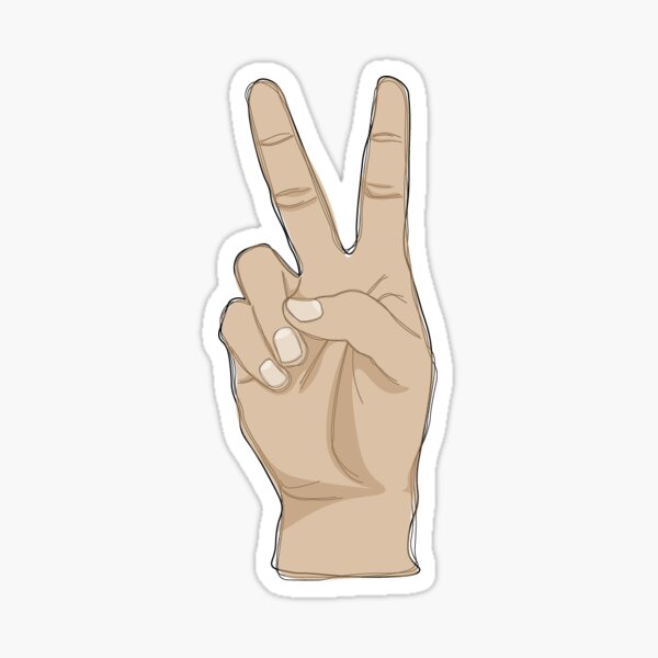 Peace Sign Sticker