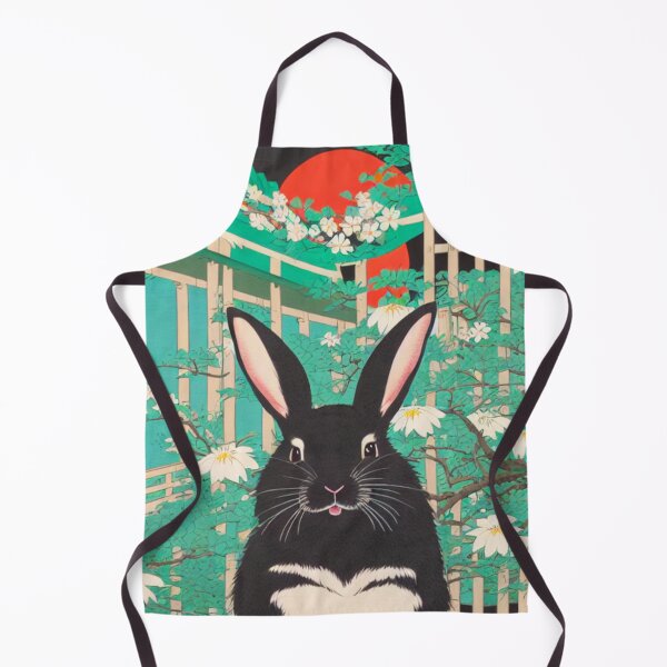 Item preview, Retro Sunset Vintage Rabbit Loves Plants Wild Bunny Mom designed and sold by wigobun.