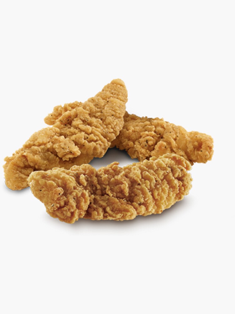 "Chicken Tenders" Sticker by Aaronfree12 | Redbubble