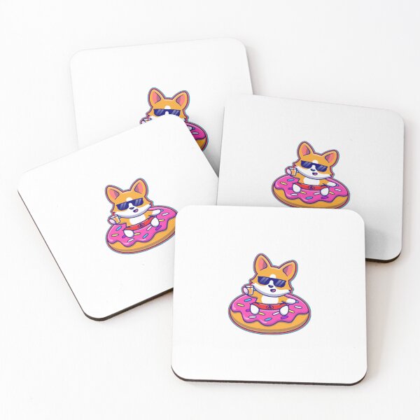 Item preview, kawaii dog with sunglass designed and sold by comicc.