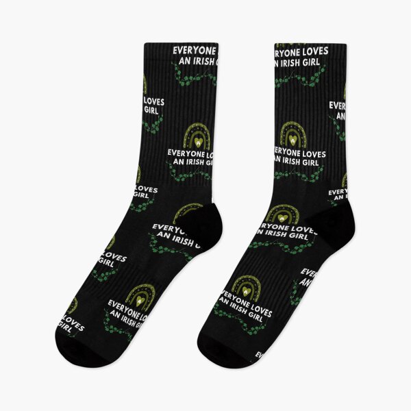 Artikelvorschau, Jeder liebt ein irisches Mädchen und Las| Feierlichkeiten zum St. Patrick's Day entworfen und verkauft von House-Of-Pinto.