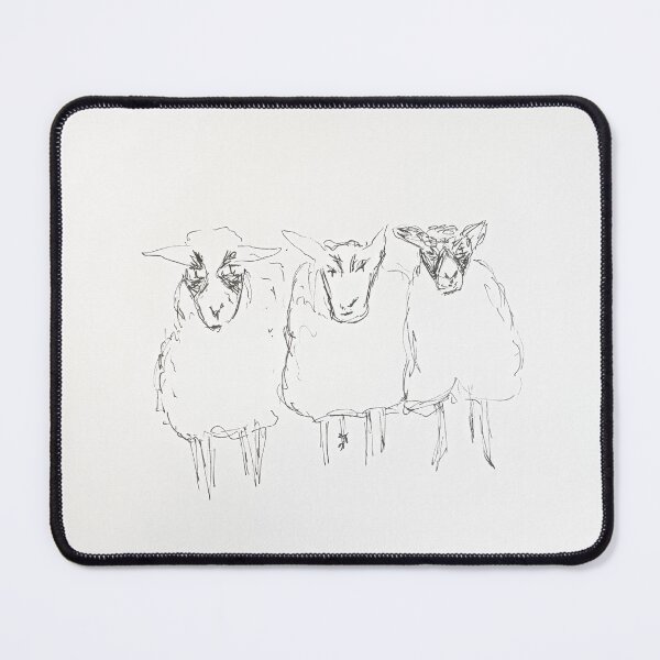 Item preview, Three Sheep designed and sold by elizabeth draws life.