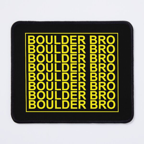 Item preview, Boulder bro designed and sold by onetrend.