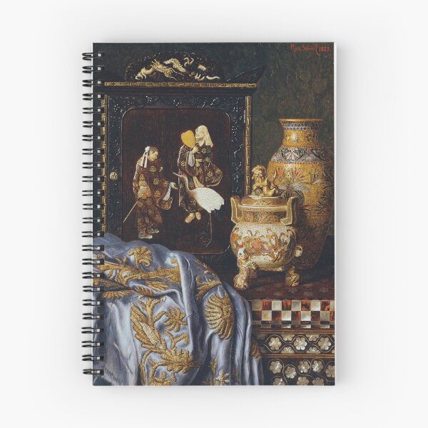 Item preview, Restored Vintage Art | Vase Still Life Oil Painting | Dark Academia Aesthetic designed and sold by archerfield.