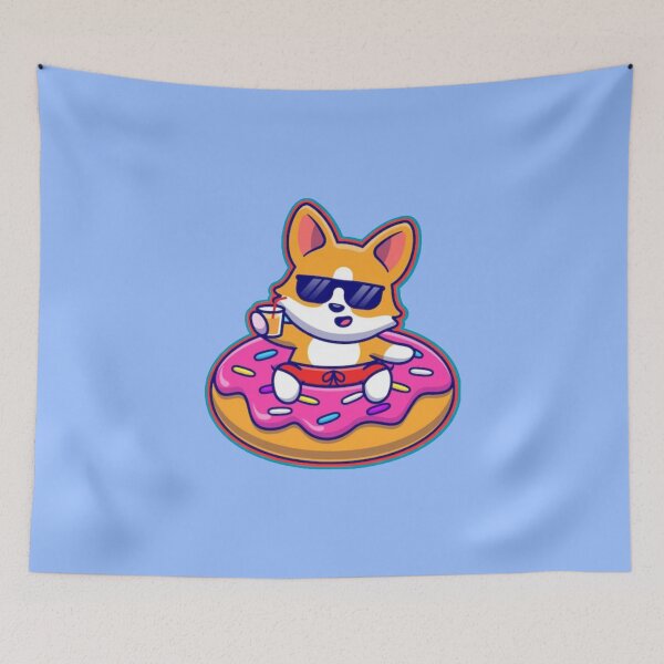Item preview, kawaii dog toys designed and sold by comicc.