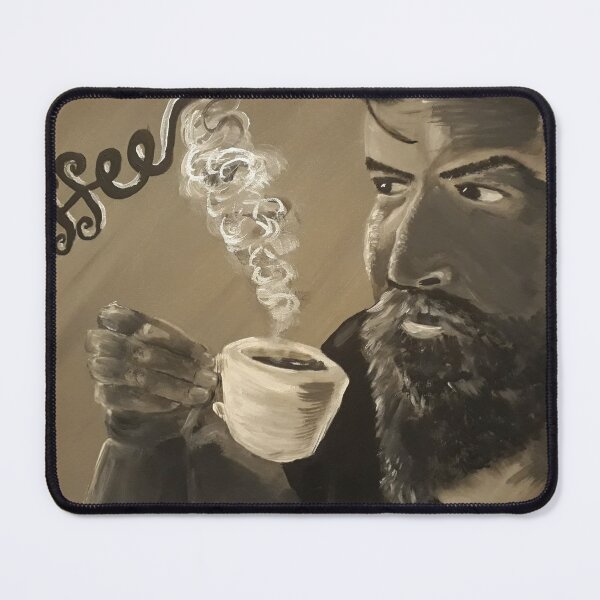 Item preview, Coffee Man designed and sold by ShellbyBerryArt.