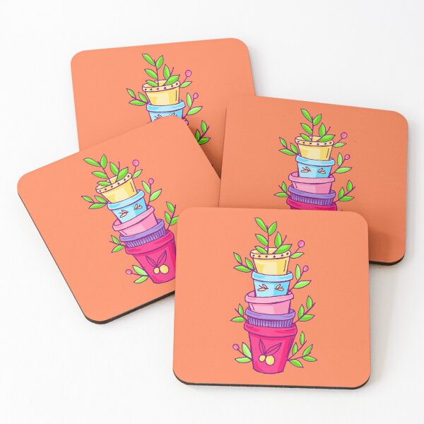 Item preview, The Secret Garden Neon - Pots designed and sold by ThaisMelo.