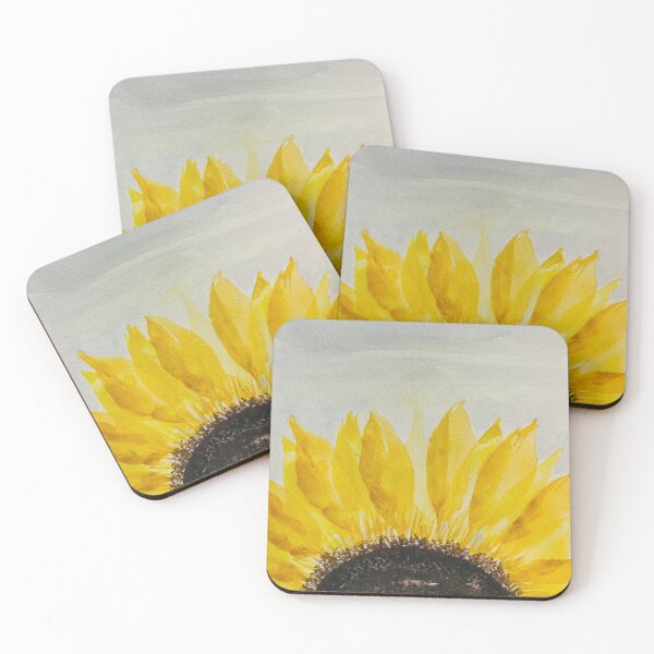 Item preview, Giant Watercolor Sunflower designed and sold by JuniperWD.